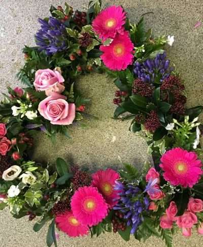 Heart Shaped Funeral Wreath